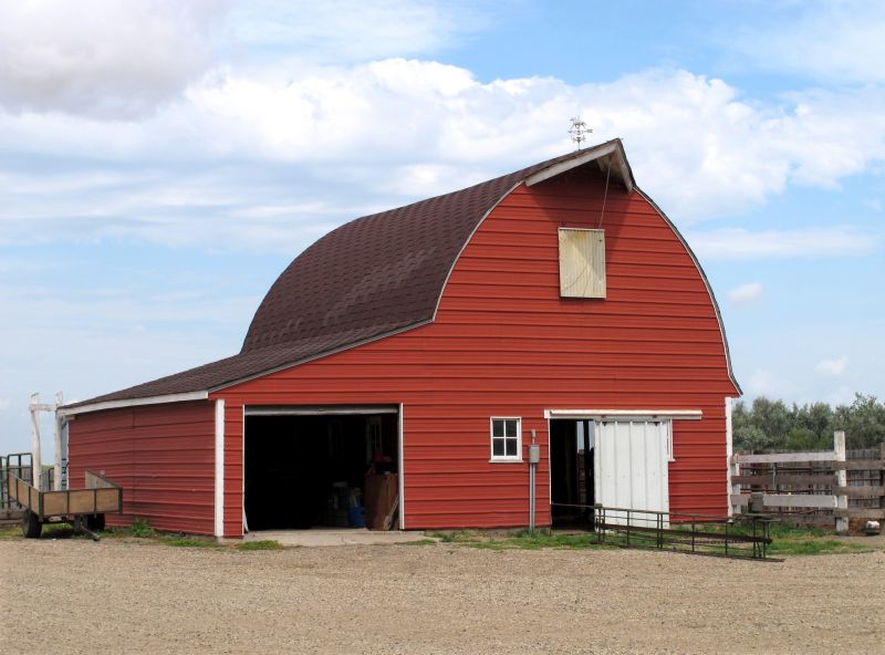 Amish Barn with New Roof