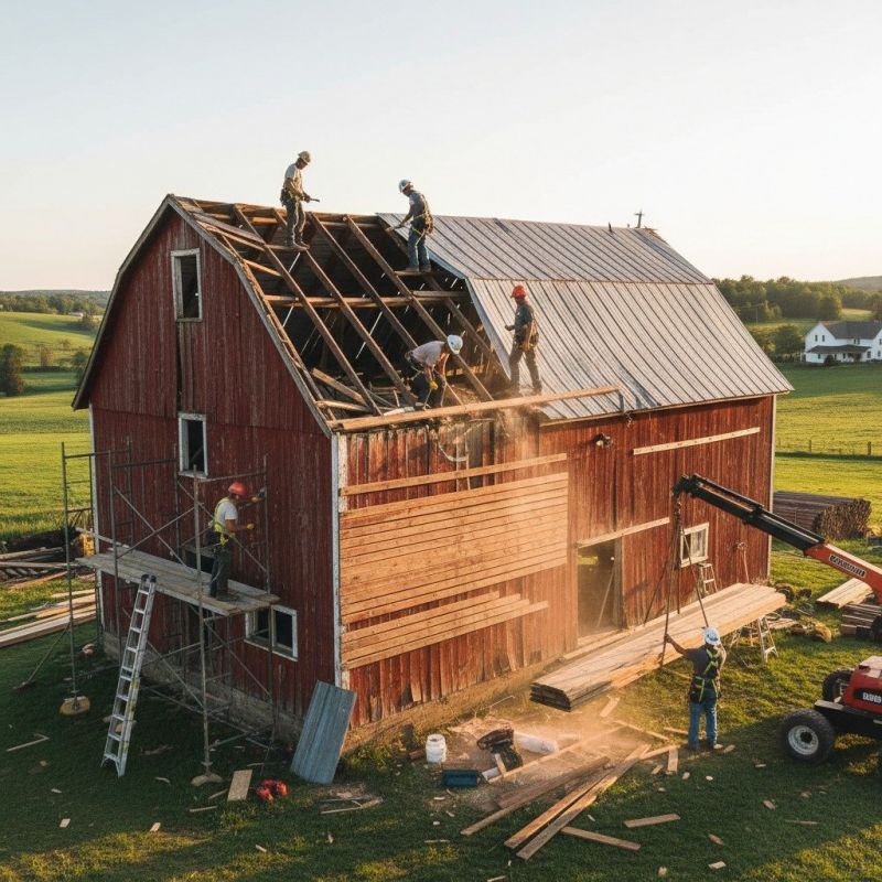 Amish Barn Repair
