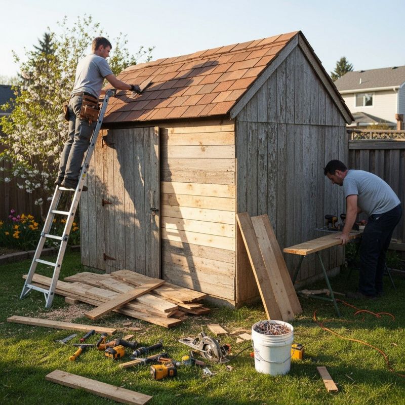 Roof Repair Options For Sheds, Barns, And Gazebos