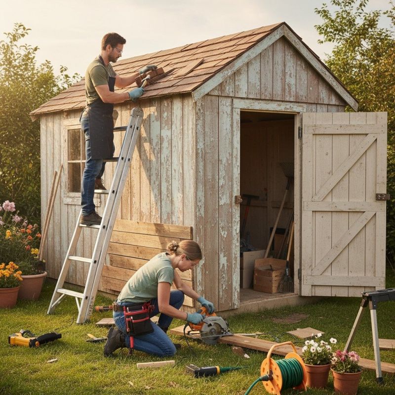 Roof Repair Options For Sheds, Barns, And Gazebos